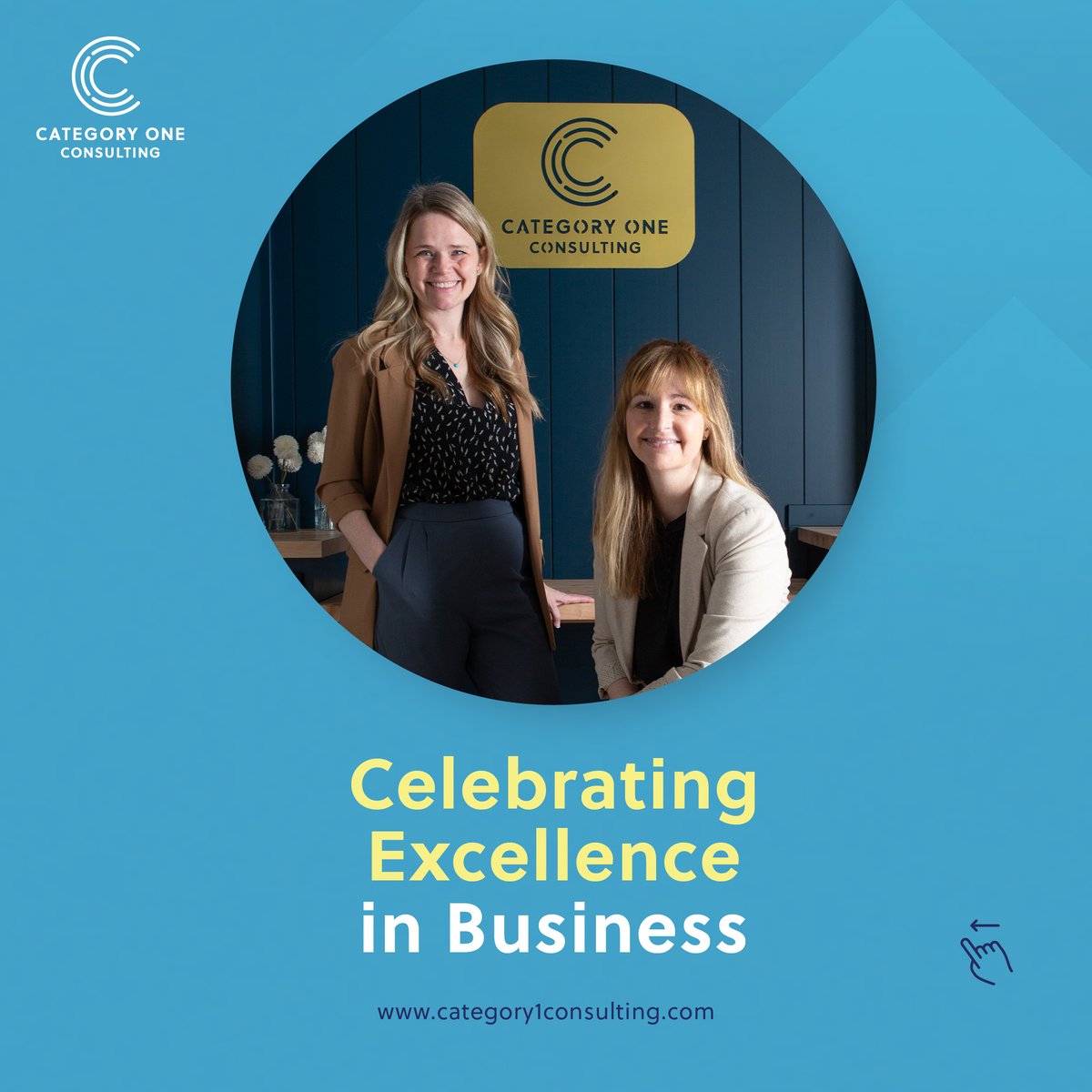 Celebrating our Co-founders, Amy McFeely and Sara Roberts, as they accept the Business of the Month award from the Greater Omaha Chamber!

Read more 👉 linkedin.com/feed/update/ur…
#CategoryofOne #BusinessExcellence