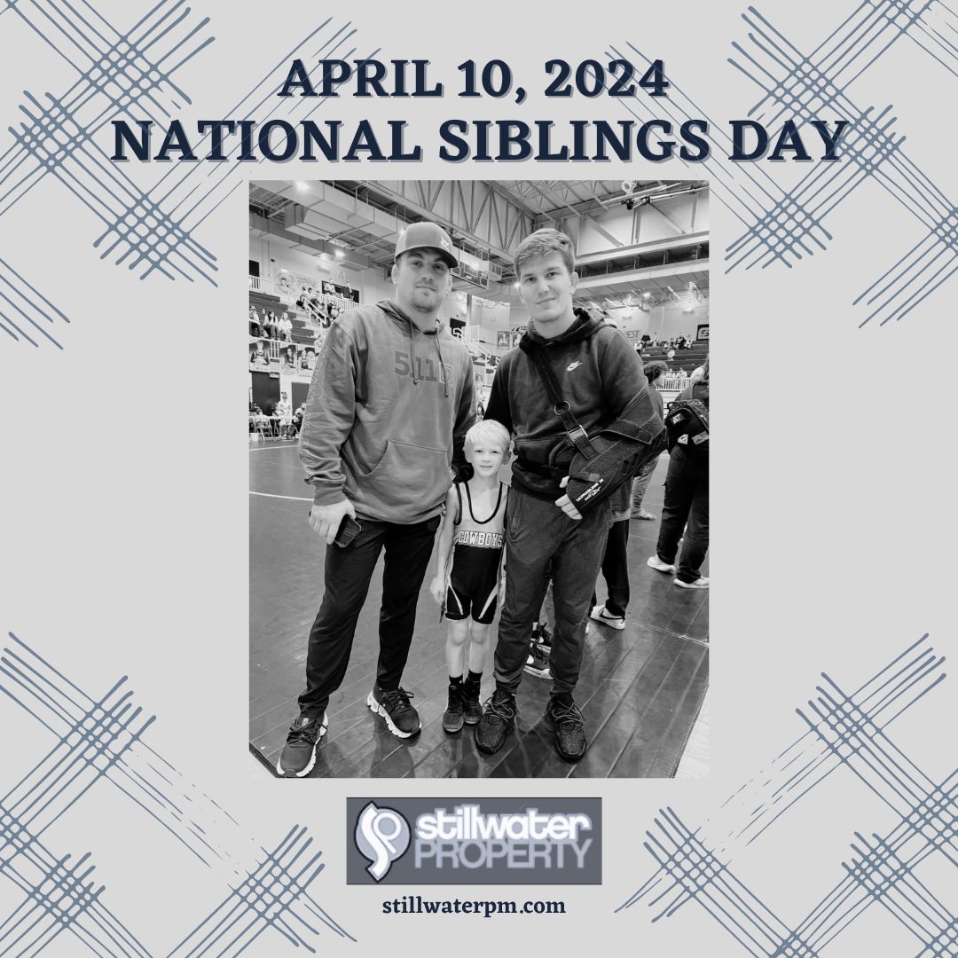 StillwaterProp3's tweet photo. Happy National Siblings Day! #stillwaterproperty https://t.co/K4G6LKQfhN