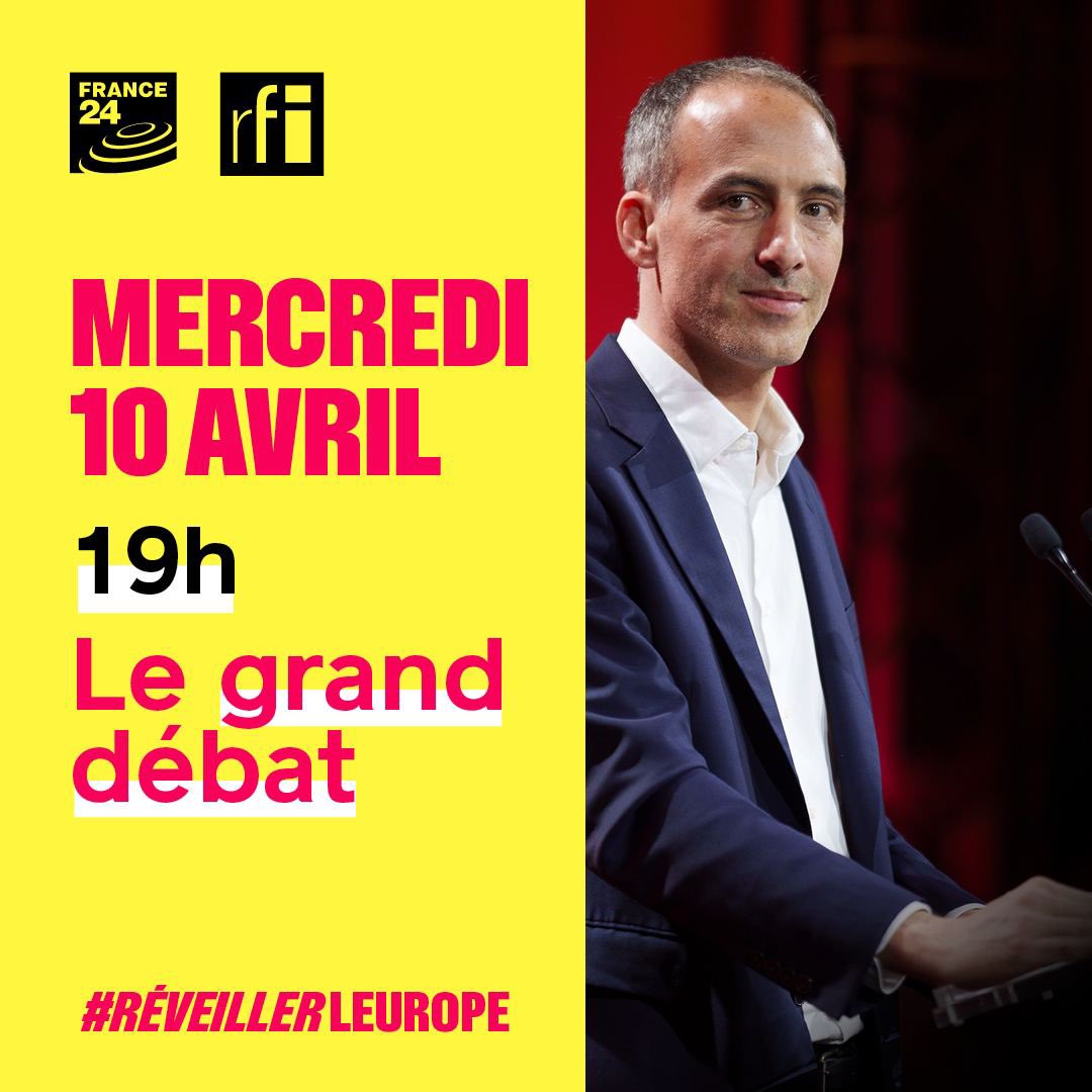 Ce soir, @rglucks1 participera au grand débat organisé par @France24_fr et @RFI entre les têtes de liste pour les élections européennes 2024. Pour suivre le débat en direct : france24.com/fr/direct #RéveillerLEurope