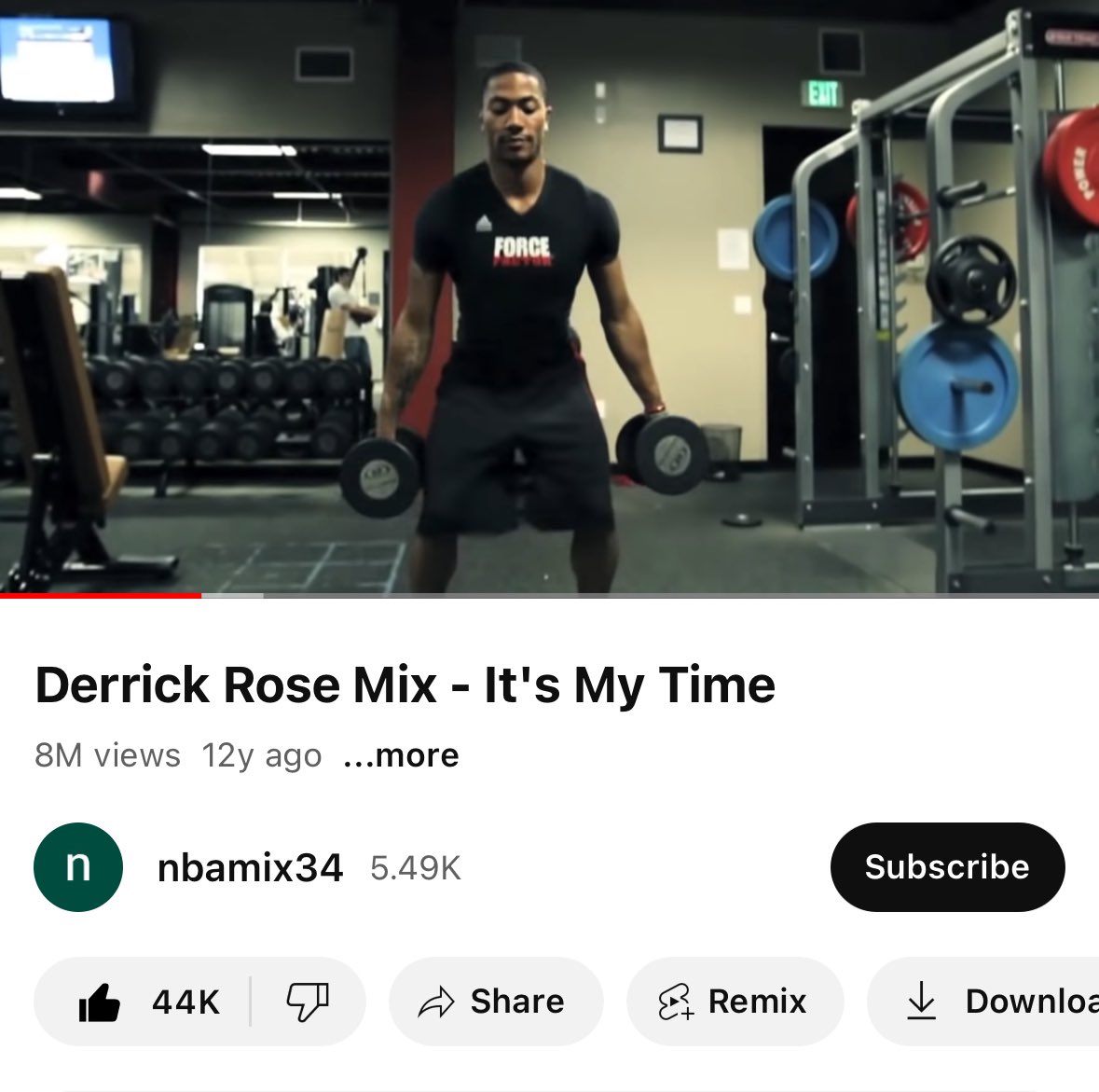 I used to watch these Derrick Rose mixes everyday when I got home from school 😭