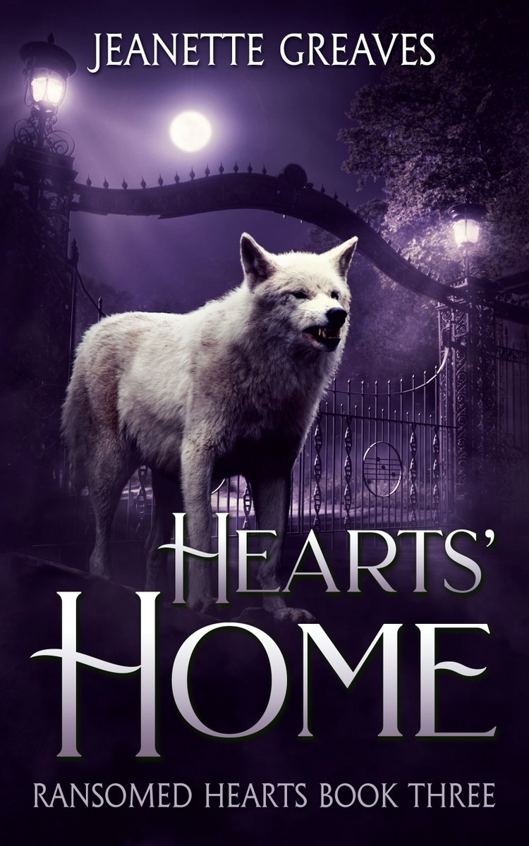 Here it is, the cover for Book 3 of Ransomed Hearts.
Hearts' Home will be out later this spring, date to be announced. I love this cover, by @Jon_Stubbington, and I hope you do too. #WerewolfRomance #WerewolfWednesday #ShifterRomance #CoverReveal