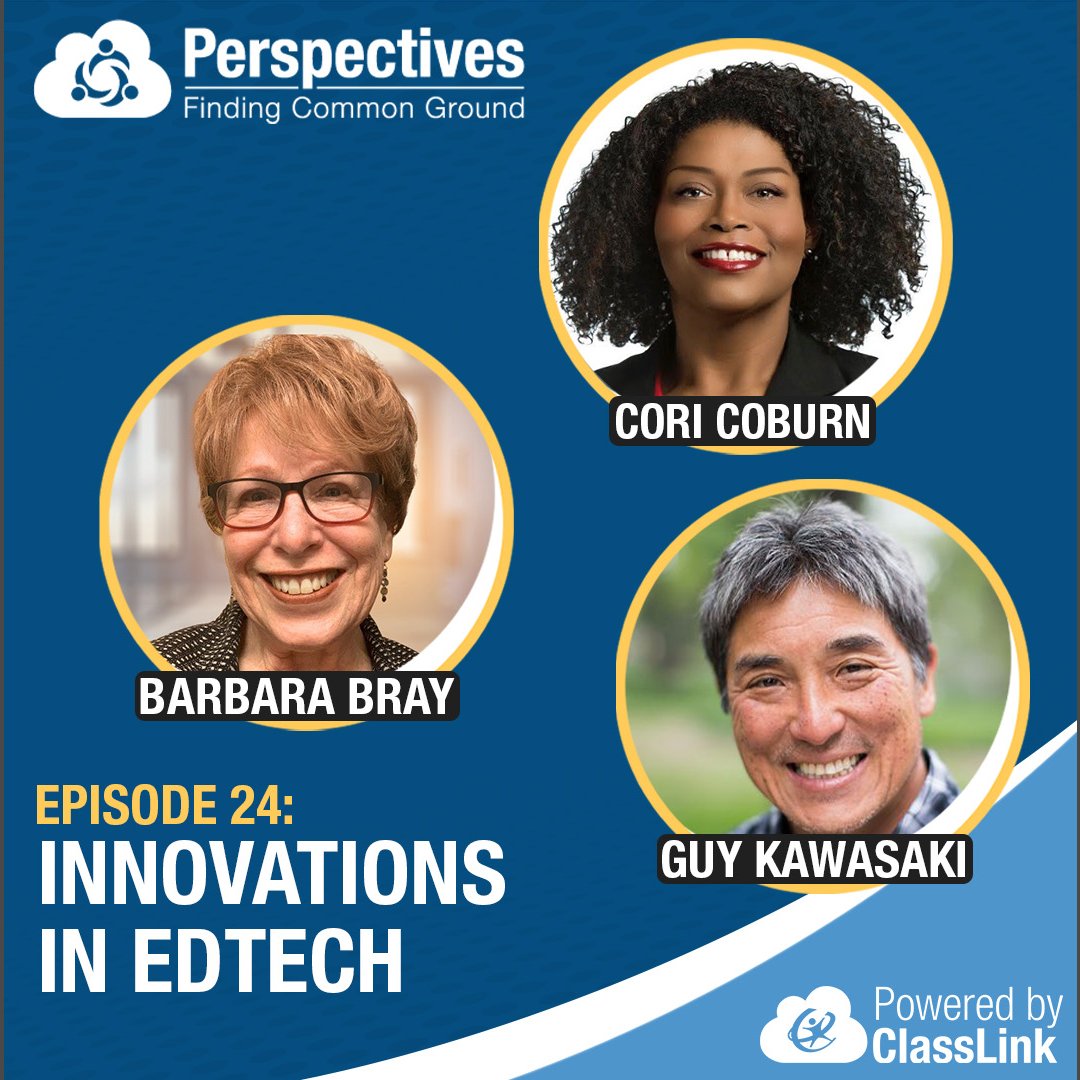 🚨New Episode Alert🚨 #ICYMI Episode 24 of #Perspectives is LIVE! Technology is transforming education for the next generation of learners. But what do these #edtech innovations look like? Listen Now: bit.ly/3wHPdRG Find us on Spotify, YouTube, & more🎧