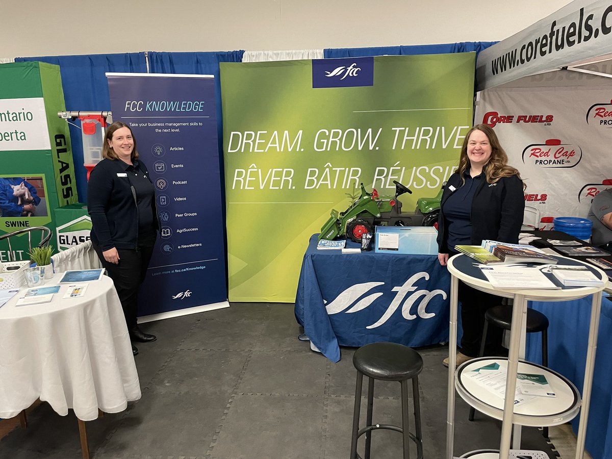 The sun is shining! It is a beautiful day at the Drayton Farm Show. We get -it you may want to take advantage of a nice day but great news, we are here late! Open until 10pm and again tomorrow 11-9pm. Hope to see you.
#DreamGrowThrive #CdnAg