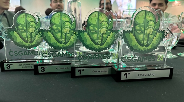 Congrats to the @UWindsor student teams on their success at the Computer Science Games in Montreal this March! 2 teams, 4 trophies - we love to see the talent in our region being recognized. Wanna know what skills they won in? Check out uwindsor.ca/dailynews/2024… #WindsorsGotTalent
