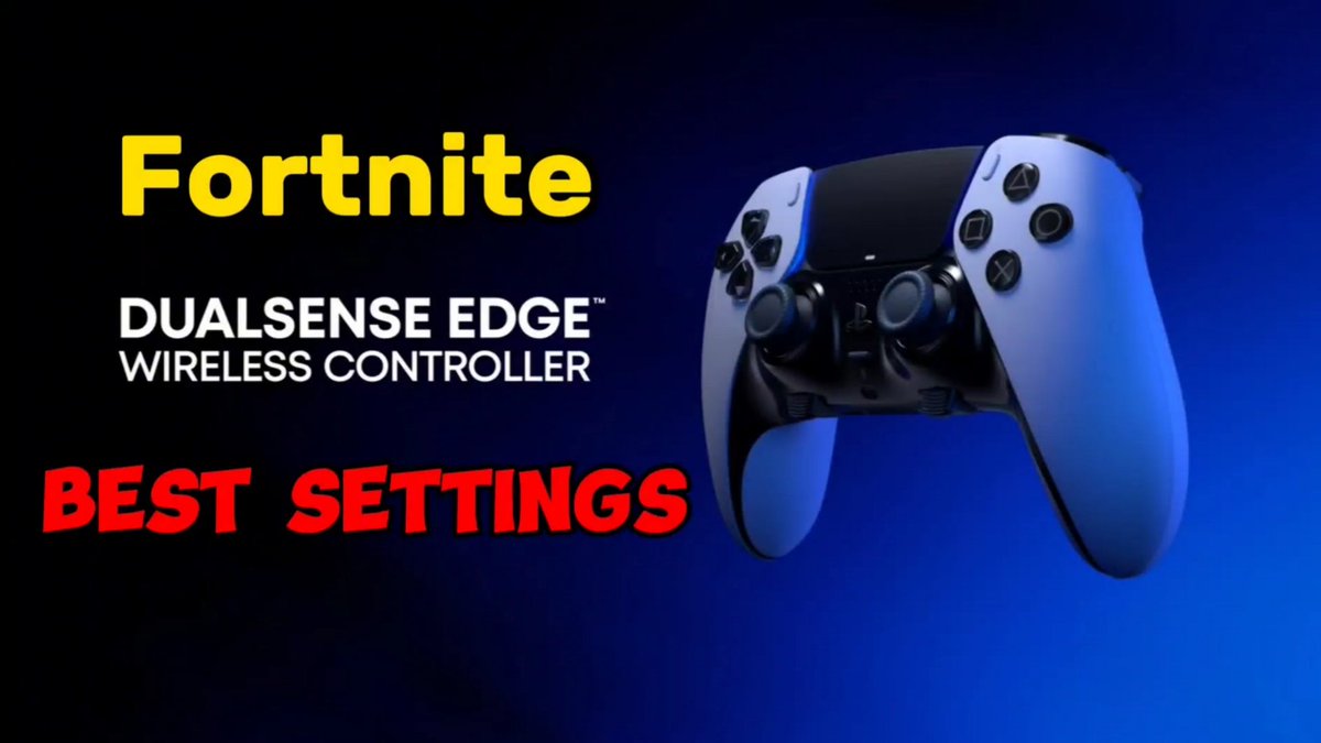 Check out this video if you wanna get the most out of your PS5 Dualsense Edge controller, in Fortnite 👇
youtu.be/Jv2HU1WePuA?si…

#Fortnite #DualSenseEdge #PS5