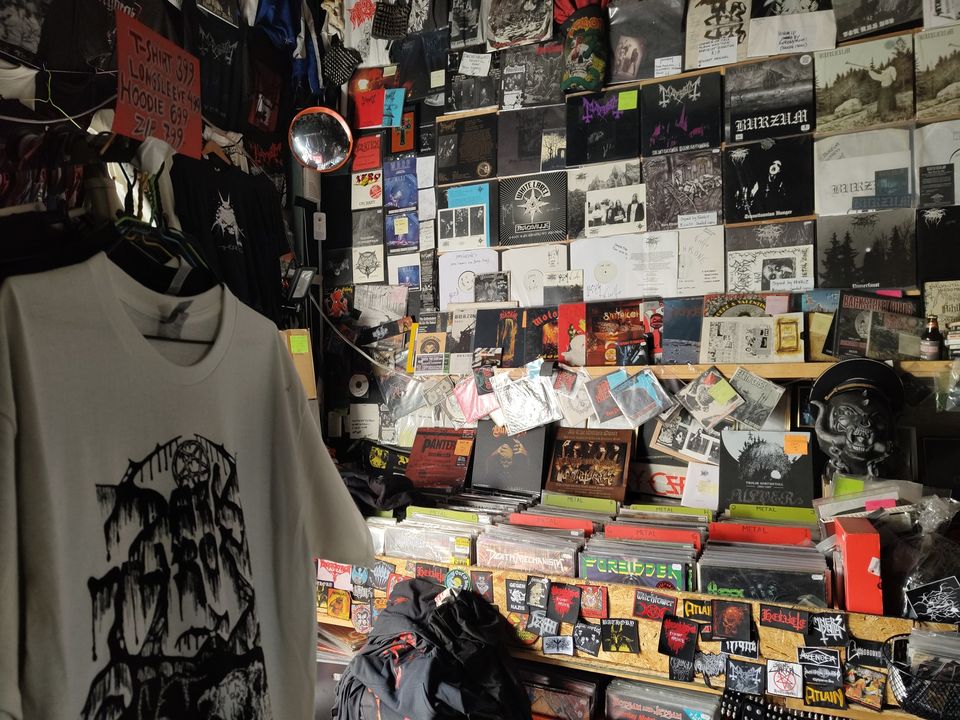 Fantastic news from Neseblod Records! 🔥 These are FRESH photos from the shop! The damages where mostly downstairs, and just in one corner. The most valuable stuff didn't get any damage!