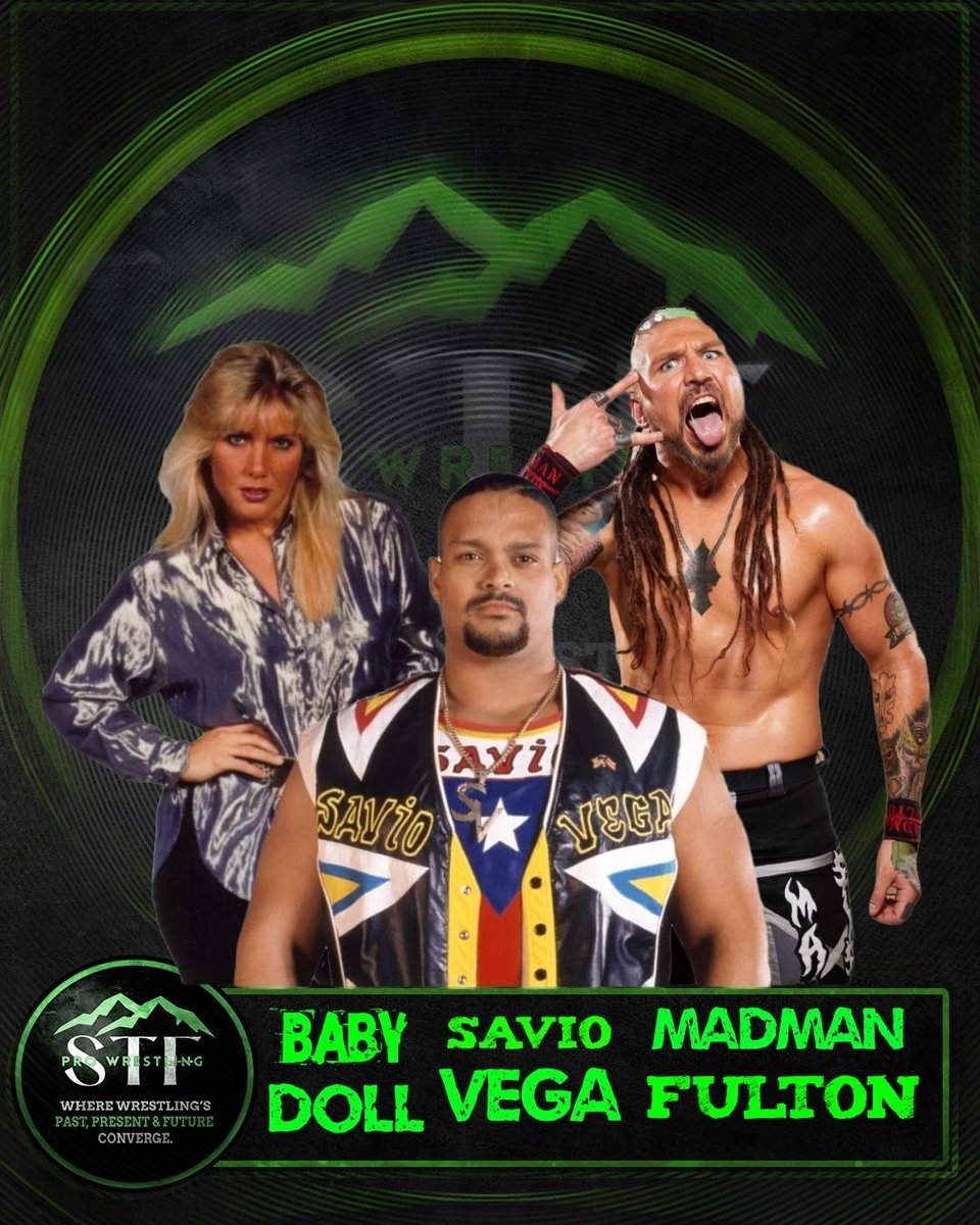 Here are just three reasons to attend WRESTLE OFF 2024 on June 8: NWA Legend Baby Doll, WWE Legend Savio Vega & the return of Madman Fulton. Plus many more, all in one night. VIP, Front Row & General Admission tix available.....for now. 24tix.com/event/65163322…