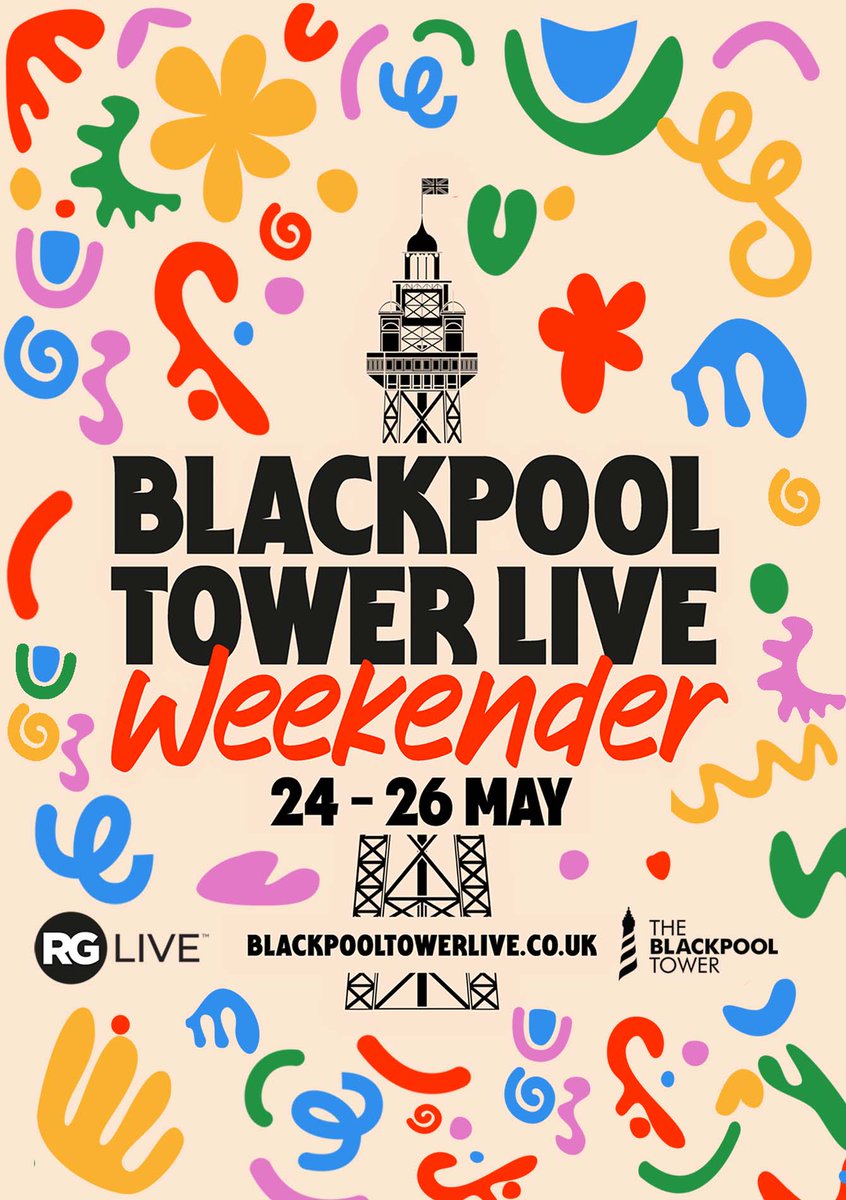 Fancy winning a pair of tickets to May Weekender? Live at The Blackpool Tower, get ready to groove with BBC Radio 2 Sounds of the 80s: The Live Tour with Gary Davies, Jo Whiley’s 90s Anthems, and the sensational The Brand New Heavies. 🔗 Enter here: bit.ly/mayweekenderco…