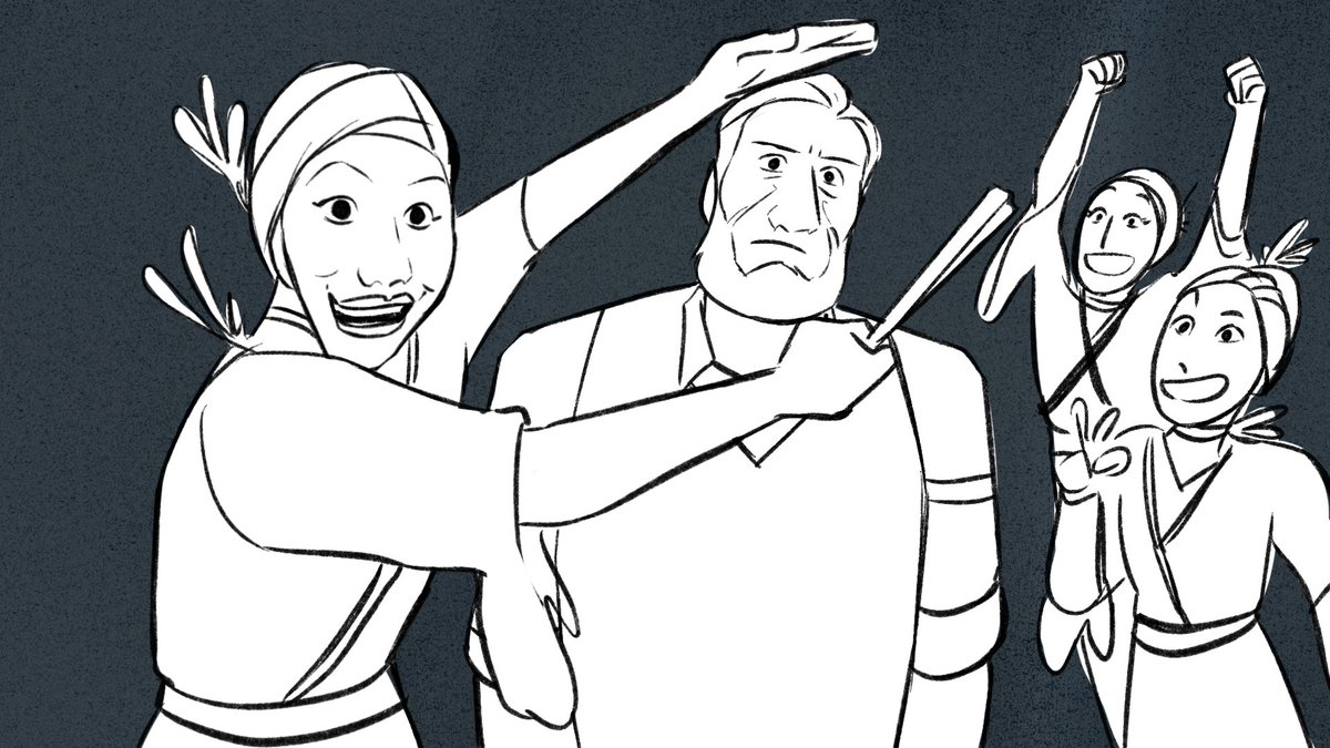 Ohmystars19v2's tweet photo. Also I've added some of my "director's cut" comments in the subtitles on YouTube if you fancy that!
And a couple of frames to seduce you to check the animatic out! https://t.co/atubXMVYRe