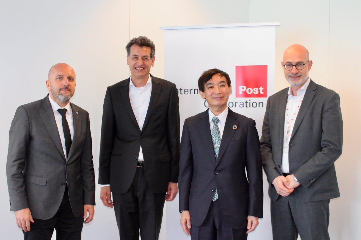 Delighted to have an exchange with Mr Holger Winklbauer @winklb, CEO of @IntPostCorp. We discussed pathways to further strengthen our cooperation & maximize synergies between our two organizations to promote innovation & efficiency in the global postal sector.