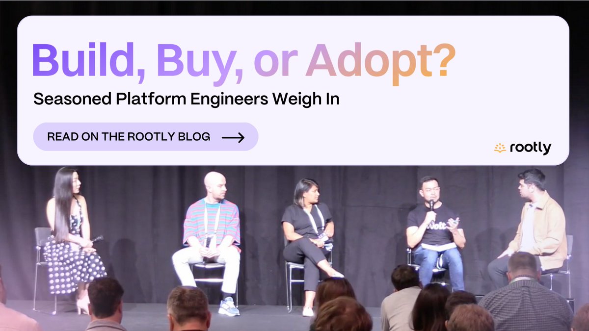 Rootly's Jorge Lainfiesta assembled a panel of experienced platform engineering leaders from @woltapp, @LEGO_Group, and more to explore the age-old debate: build vs buy? Read about the key takeaways from their conversation, with tips to future-proof your platforms and keep devs…