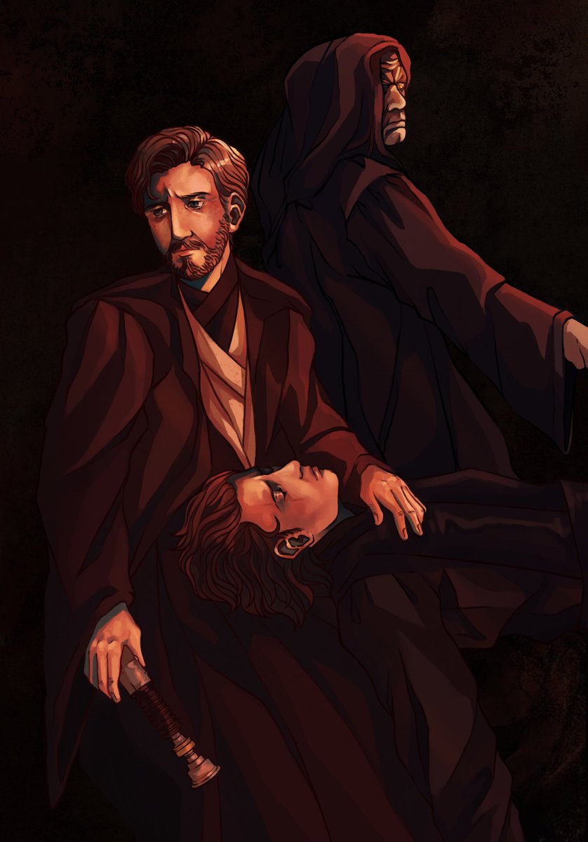 Hold me tightly, lest I fall.

#starwars #anakinskywalker #obiwankenobi