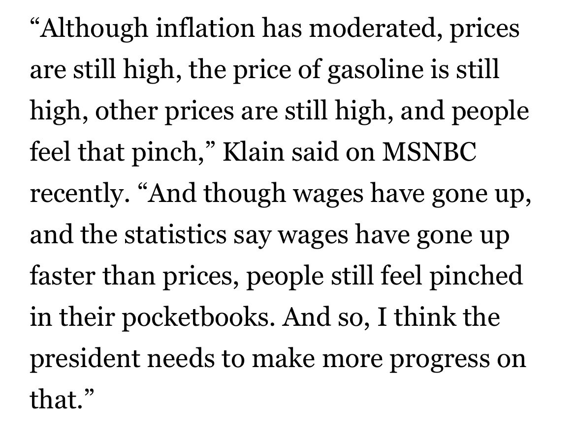 Looks like Ron Klain gets it, make stuff cheaper. Gas should be cheap! politico.com/news/2024/04/0…