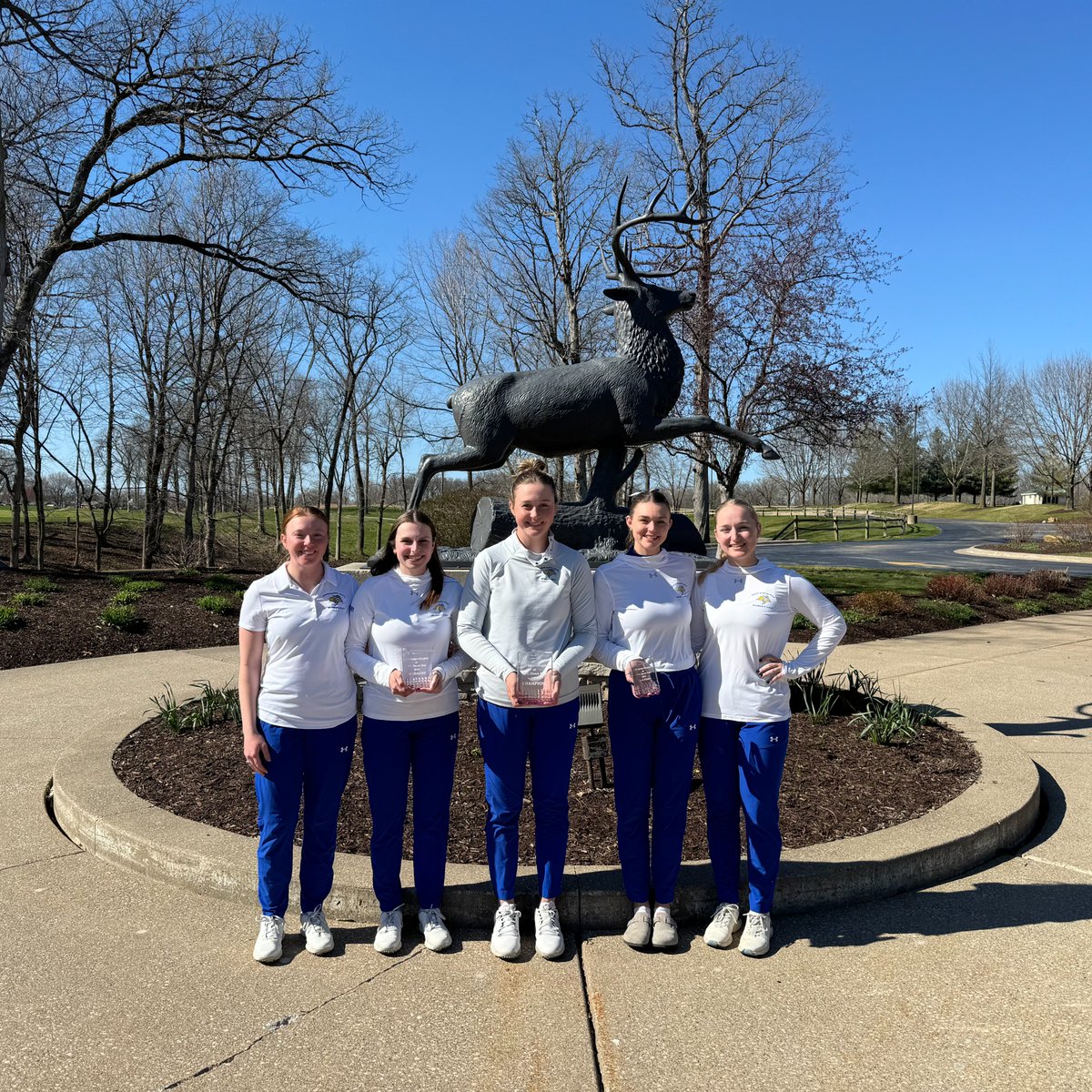 ICYMI | @GoJacksWGolf 👏👏👏 WIU Intercollegiate ➡️ all five Jackrabbits finished inside the top 10 & led the Jacks to a team title! Stampede at the Creek ➡️ three Jacks finished inside the top 10, with the team finishing third! #GoJacks 🐰