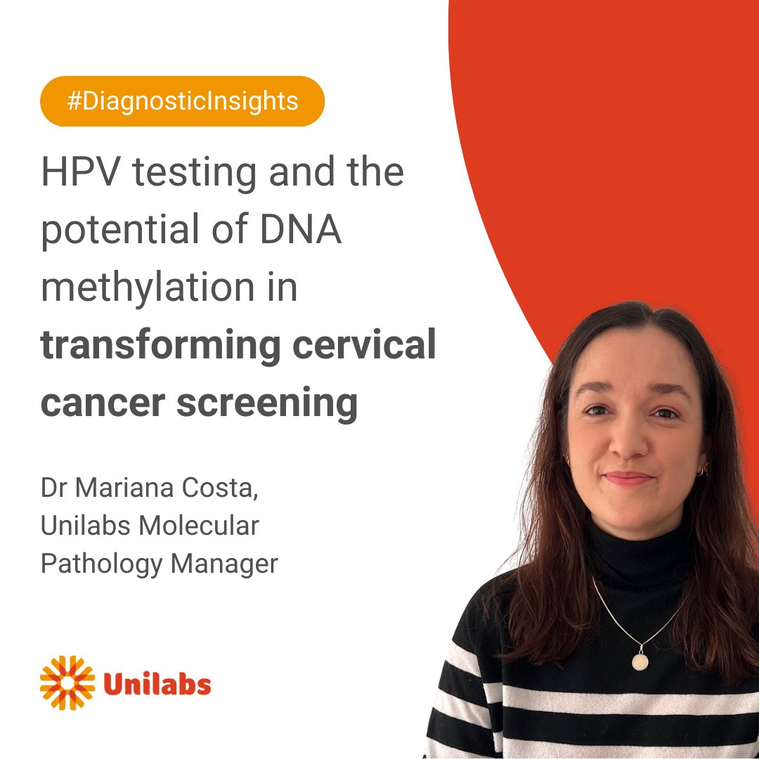 Presenting pioneering research at @EUROGINHPV, we recently demonstrated how DNA methylation could enhance cervical #cancer screening. Unilabs’ Dr Costa shares her insights on its future potential: unilabs.com/Transforming-c…