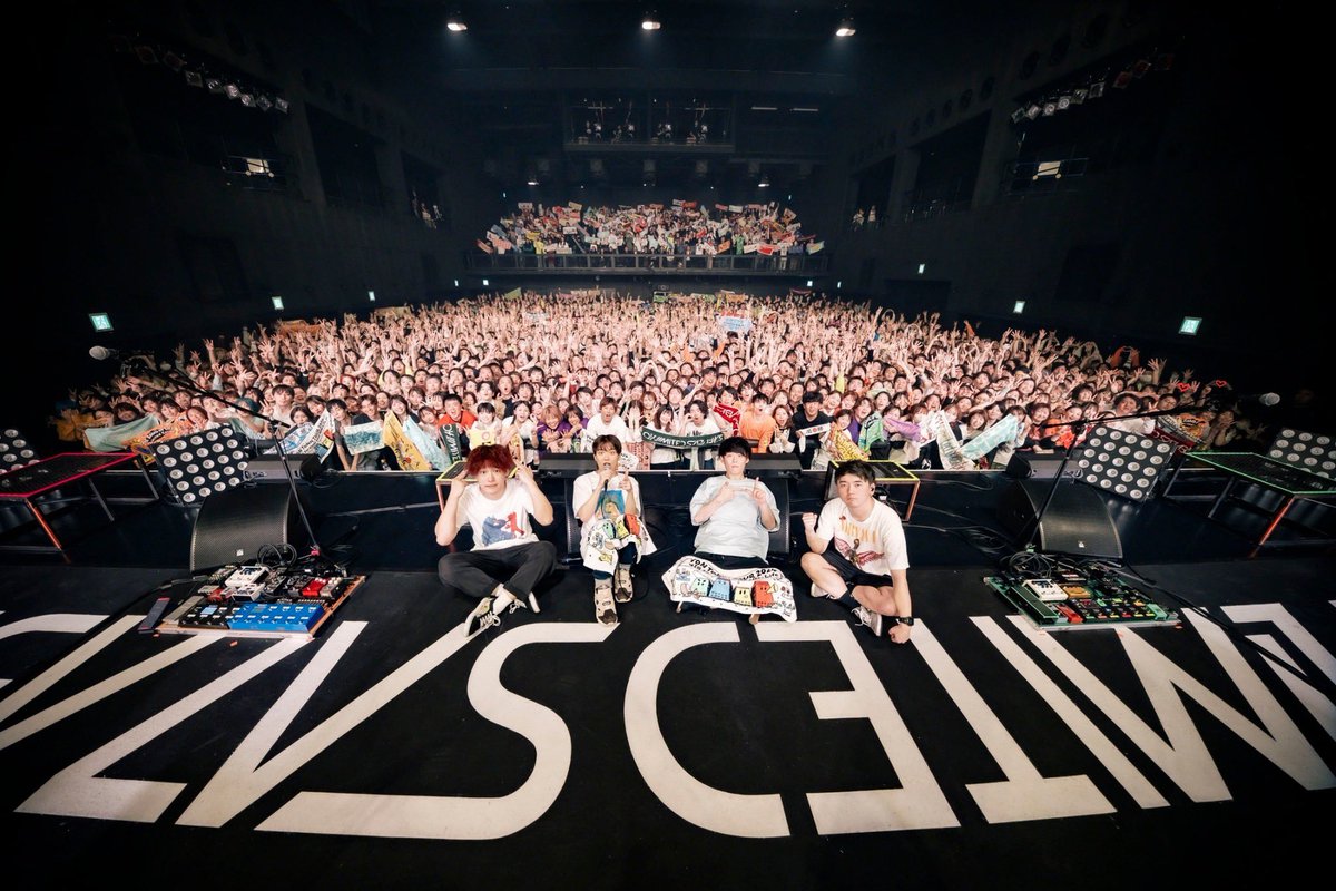 _maawimps's tweet photo. 『20240411 Zepp Nagoya』
YON TOWN tour 2024 ～新生活応援GIG〜
新生活を送る子がステージに出て応援隊してるの新鮮で面白かった😂💕めっちゃくちゃ緊張しただろうなぁ

フォーリミにパワーをもらったので
自分もがんばろっとお！！ദ്ദി^._.^✧ https://t.co/KtK3C76NJn