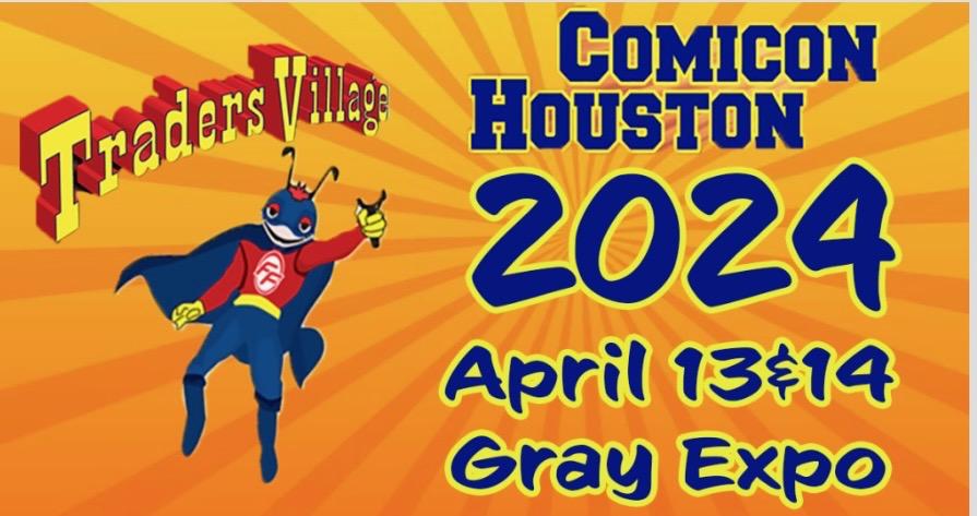 This weekend I will be doing signings in #Houston @TradersVGP Comicon! See you there!