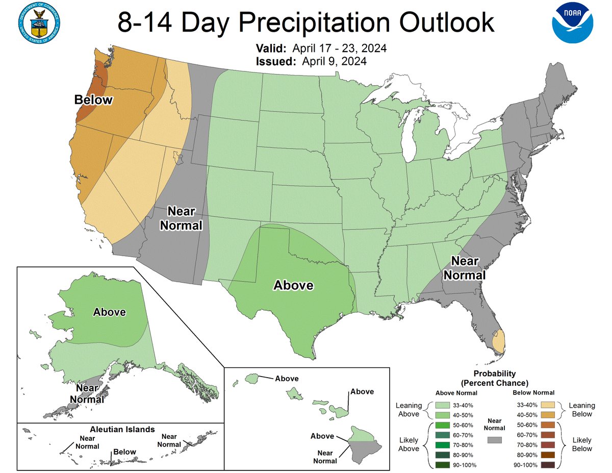 The latest 8-14 Day Temp and Precipitation Outlook for the 3rd week of ...
