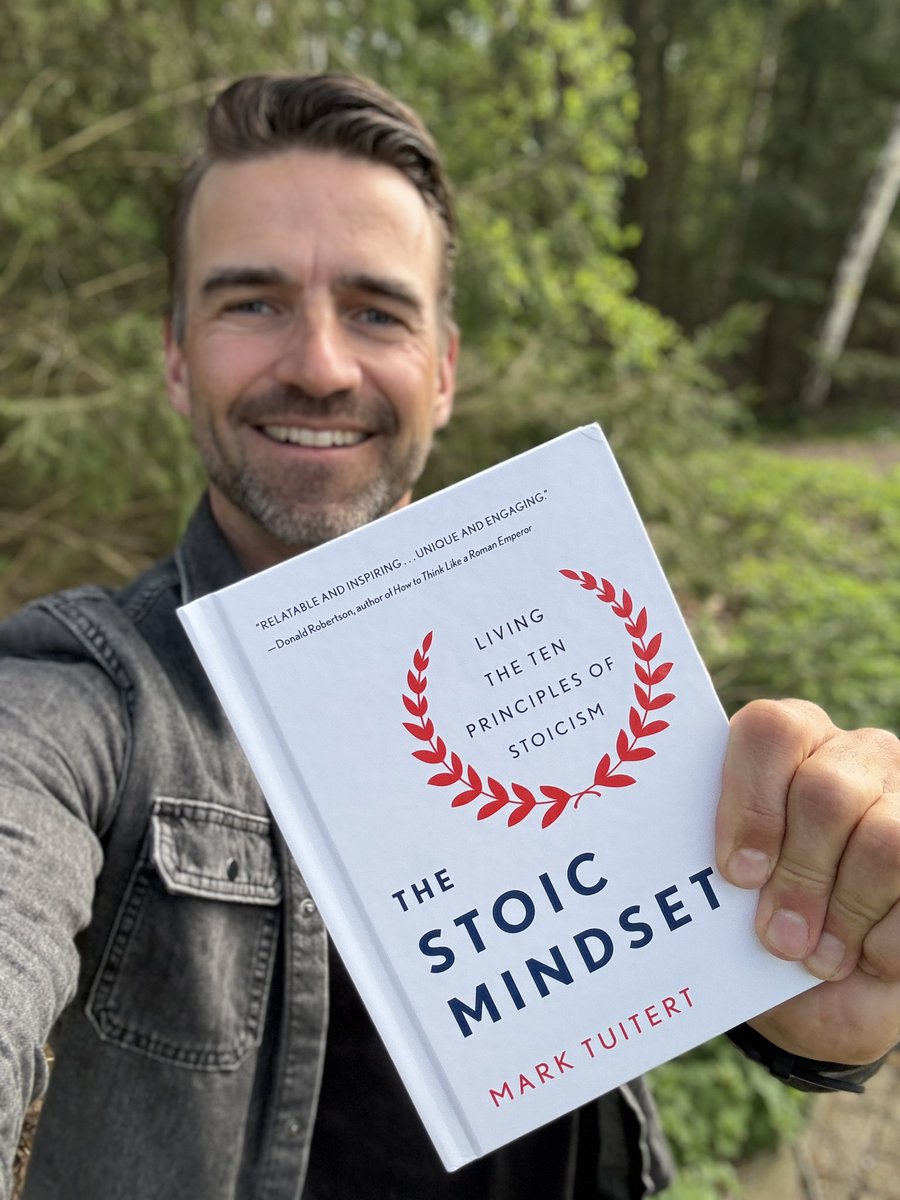 ‘The Stoic Mindset’ is released in 🇺🇸 & 🇨🇦 🎂🎯💯 Hope you enjoy reading my life lessons and those of the wise ancient Stoic philosophers like Zeno, Epictetus, Seneca and Marcus Aurelius. @StMartinsPress