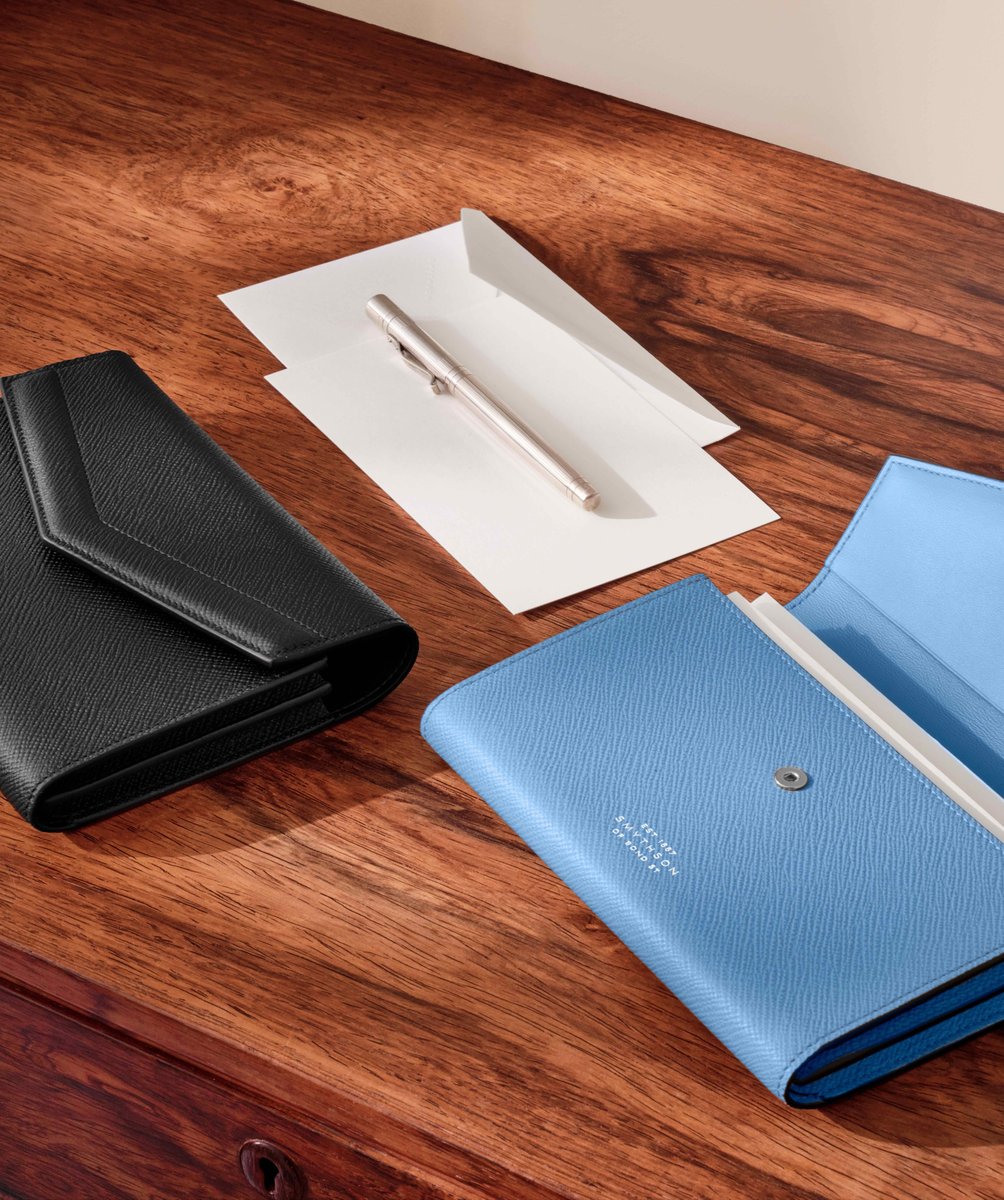 Pen your letters at a moment’s notice with our new portable Slim Stationery Holder.