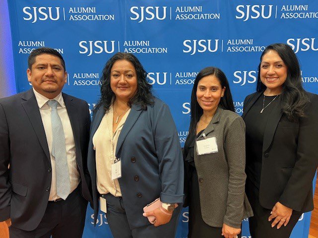 Laying the foundation for future leaders of our community at the @SJSU Latino Alumni Network Legacy Dinner. @SJSUalumni   #SJSULAN #LANLegacyDinner #LatinoAlumniNetwork