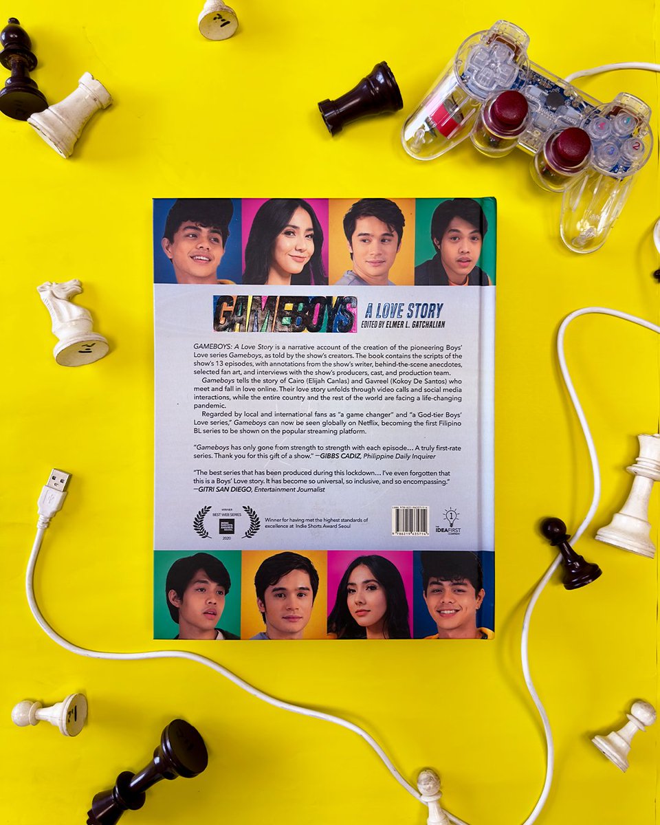 Gameboys: A Love Story 👨🏻‍❤️‍💋‍👨🏽 comes complete with scripts, behind-the-scenes anecdotes, interviews, and more from the cast! Pre-order here bit.ly/EnlighTENMerch… & get your book signed by the Gameboys cast on April 14, Cinema 17 @ Gateway Cineplex 18, 8PM!