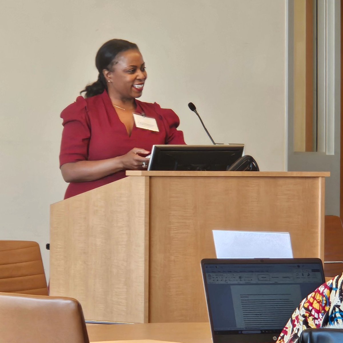 Morgan_DeptENGL's tweet photo. Our Inaugural Women, Gender and Sexuality Studies Graduate Symposium was a huge success! Thank you to @MorganStateU for hosting this event, as we continue to celebrate the centennial birth of James Baldwin! 

#MorganStateUniversity #JamesBaldwin #EnglishIsTheNewSTEM https://t.co/l4jEPU100I