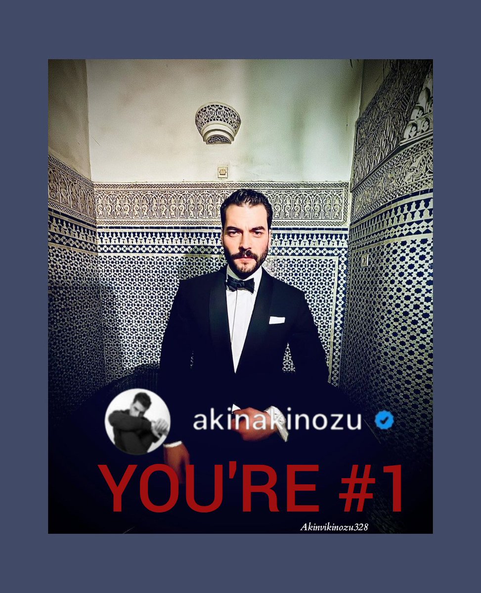 YOU'RE #1 🖤🤍🍀❤️🤗

<a href="/AkinAkinozu/">AkinAkinozu</a> #AkınAkınözü