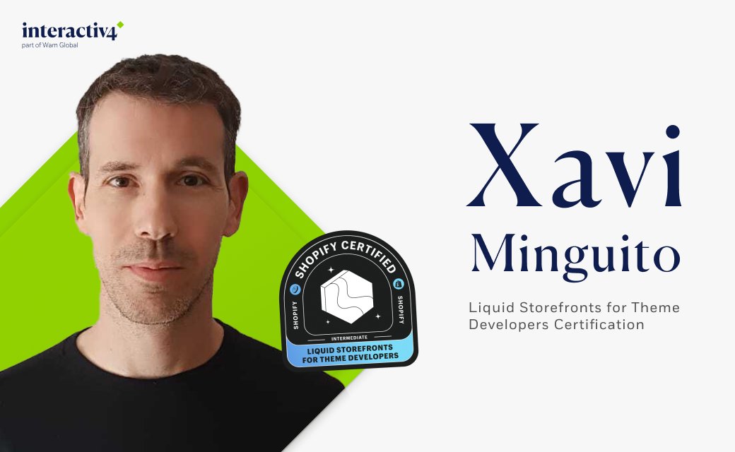 Congratulations to our teammates Ángel &amp; Xavi for their recent achivements on <a href="/Shopify/">Shopify</a>  🎉

Always up to date on the technologies we use so our team can respond to our clients' request with the best-fitted solutions for their #eCommerce

Good job! 💪🏻

#DigitalHearts #UnitedIdeas