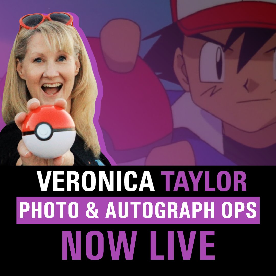 Don’t forget to grab photo ops and ✍️ autograph ops with your favorite voice actress - @TheVeronicaT 🤩 Limited slots are available, so grab yours on 🎟️ Howler: bit.ly/CCCTTickets_20…  before they're gone!