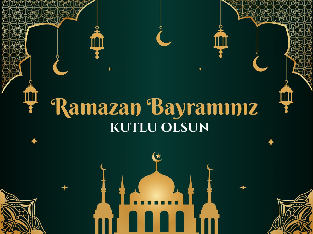 Turkiye'deki ve dünyadaki tüm Müslüman dostlarıma sevdiklerinizle paylaşacağınız, sağlık, huzur ve mutluluk dolu bir #RamazanBayramı dilerim. #BayramınızKutluOlsun