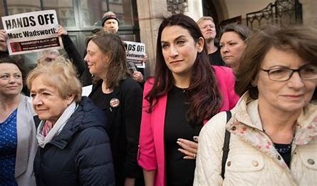 Throughout her life Berger has been exploited by senior figures in the Labour Party for their own purposes (Corbyn excepted).
Her uncomfortable manner here shows that it's happening again.
It's a tragic story but she's gone along with it too many times now to garner any sympathy.