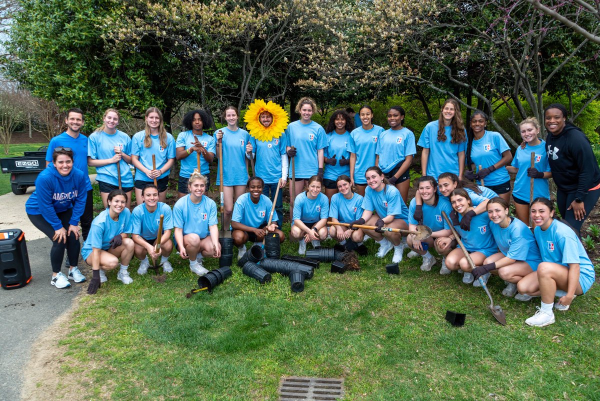 We love our campus! That’s why we’re happy to be a part of Campus Beautification Day. 🌷🌸 Thanks to the AU Arboretum and AU Facilities Management for the opportunity! #AUWSOC