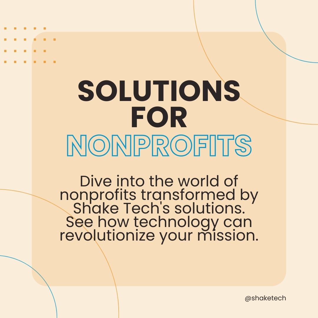 shaketech's tweet image. Empower your nonprofit to make a bigger impact with the help of cyber solutions 💻💪🌎 From securing donor information to streamlining operations, #cybersolutions can help your organization thrive in the digital age. #NonprofitSuccess #TechForGood 

Lea... shaketech.com