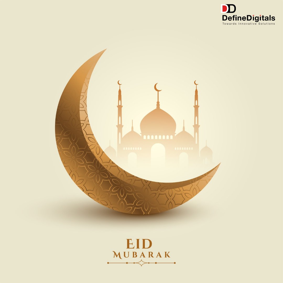 define_digitals's tweet image. May this Eid bring joy, happiness, and prosperity to you and your family. Wishing you a blessed Eid filled with love and laughter! #EidMubarak&quot;
#DefineDigitals