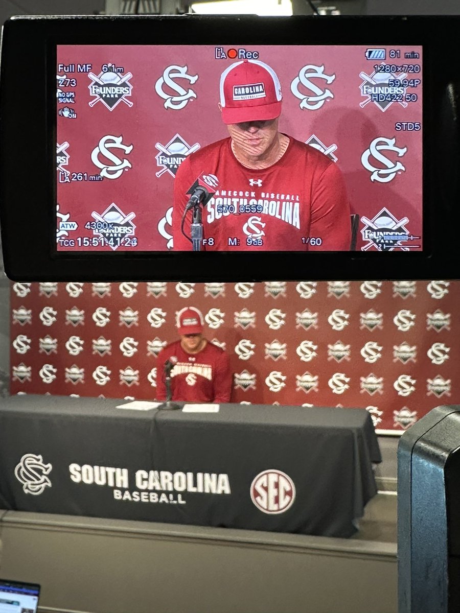 Coming off at midweek win over No. 13 UNC, @GamecockBasebll is set for a roadtrip to Gainesville for a big SEC series against No. 22 Florida. We’re hearing from HC Mark Kingston today: @wachfox