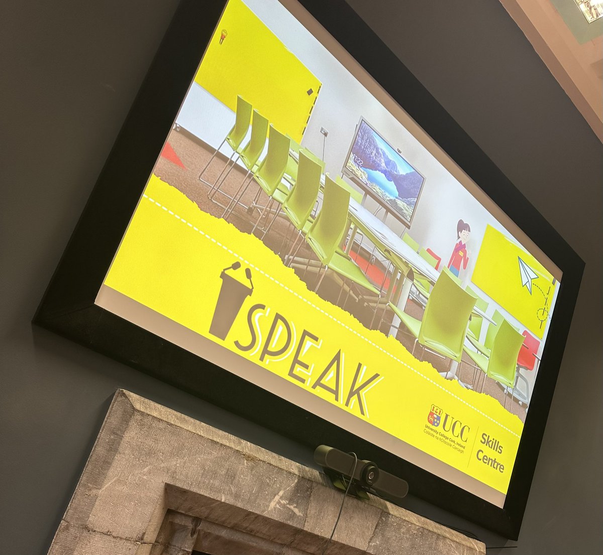 Looking forward to taking part in the “SPEAK: Presentation skills Digital Badge” series over the next 7 weeks with @UccSkills. Upskilling in the areas of public speaking/communicating research is definitely one of my goals coming towards the end of semester 2, year 1!