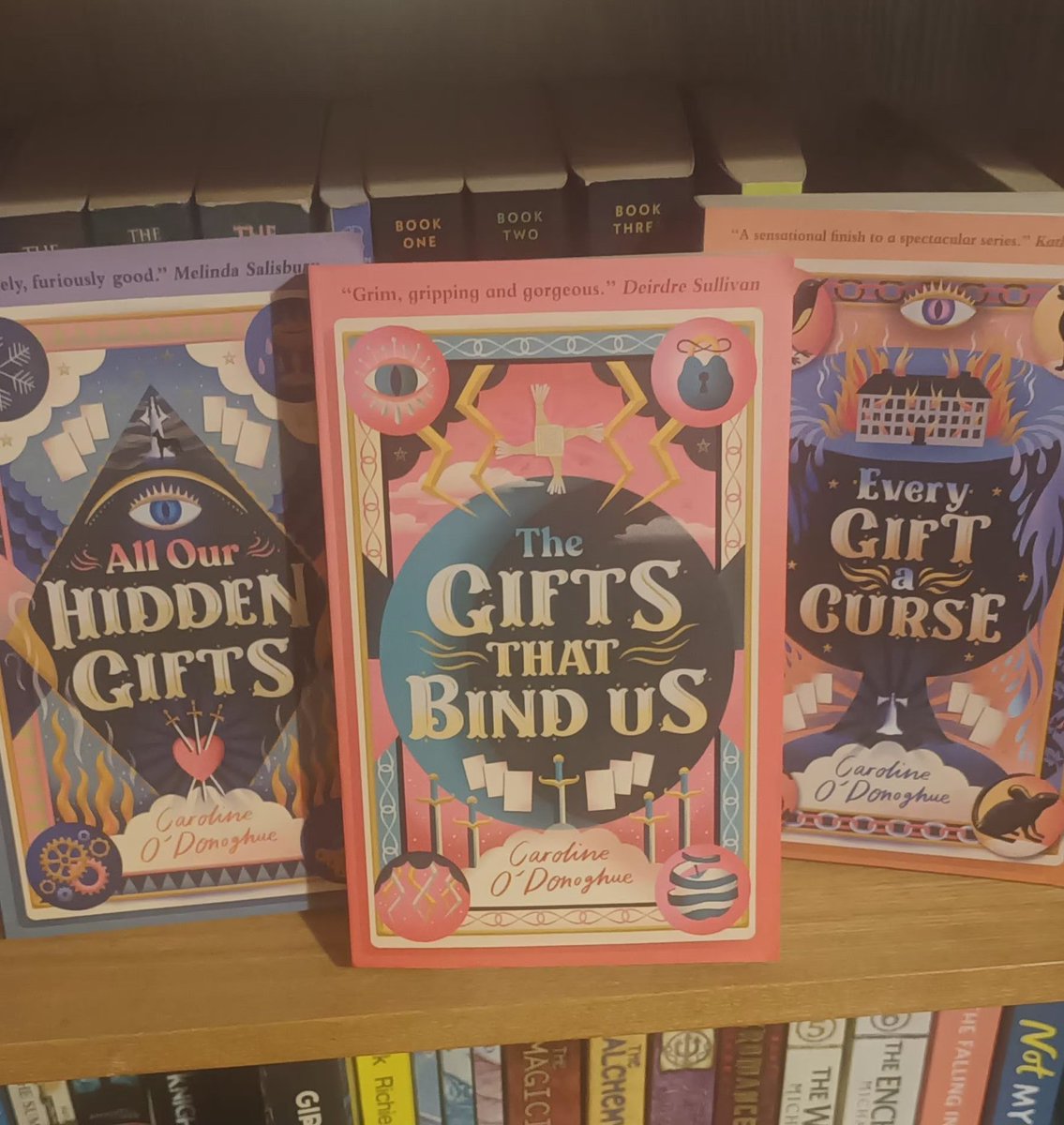 #ReadIrishWomenChallenge24 Day 10 a book that is a diverse and inclusive read. Caroline O'Donoghue's the Gifts series has a diverse range of characters that features tarot, magic and teenagers!