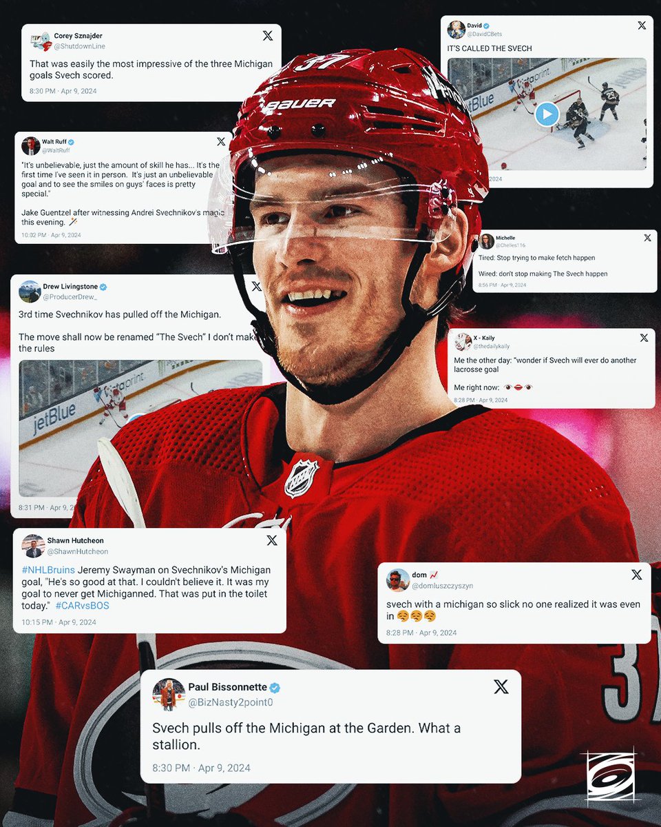 That's SO Svech 👏