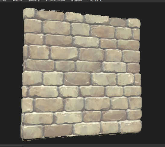 I think I got the bricks right this time / Creo que esta vez me han salido bien los ladrillos

#SubstanceDesigner #Stylized