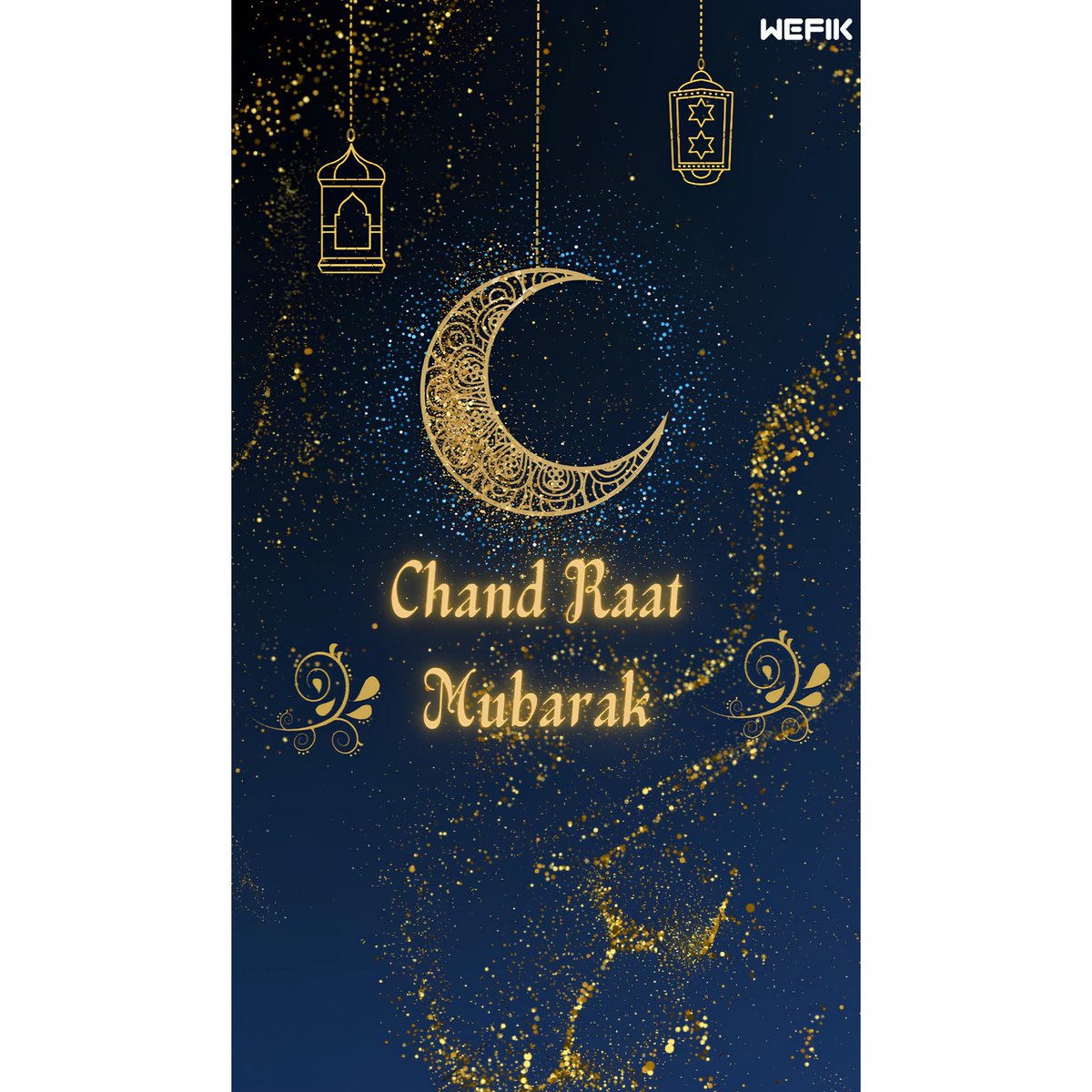 wefikindia's tweet photo. Chand Raat Mubarak! May this special evening be filled with joy, blessings, and beautiful moments for you and your loved ones. With prayer, from WEFIK 
.
.
.
.
#wefik #wefikindia #lifeatwefik #1millonaudition #tiktokindia #islam #ramzan #eidspecial #chandraat🌙 #chandraatmubarak https://t.co/RiBC2g8pLV