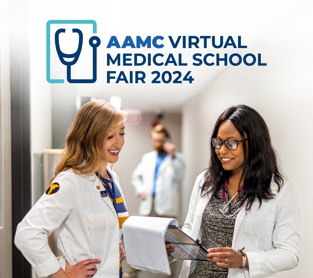 Applying to medical school can be difficult to navigate, but our admissions team is here to help! Speak with our team at the AAMC Virtual Medical School fair tomorrow, April 11, from 10 a.m. to 6 p.m. and get your questions answered. spr.ly/6013wcdd3