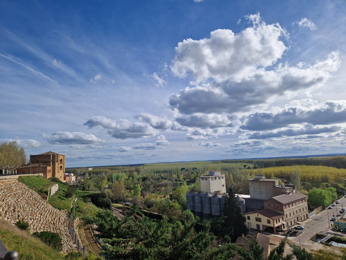 Inmensa provincia de Zamora desde el parque de la Mota de Benavente. Cuantas alegrías me das.
#Zamora
#RegionLeonesa