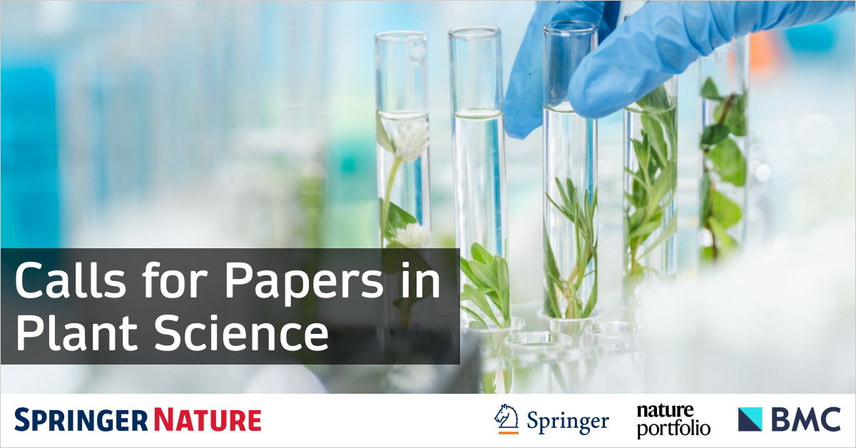 Calls for Papers: Highlight your work and enhance your visibility within your field and community by submitting to one of our calls for papers for upcoming collections in #PlantScience. go.nature.com/3ImAReo