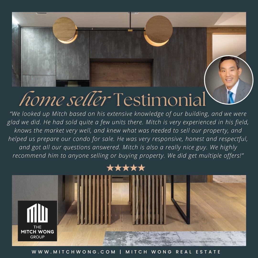 A heartfelt thank you for the glowing 5-star review! Your positive feedback inspires us to continue delivering top-notch service to all our clients. Thank you for trusting us with your journey! 
MitchWong.com

#mitchwongrealtor #mitchwongrealestate #themitchwonggroup