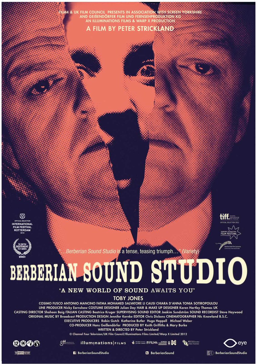 Dica de filme para hoje!🎬🔥

Acabou de chegar no catálogo da @mubibrasil o maravilhosamente estranho terror britânico 'Berberian Sound Studio', dirigido por Peter Strickland e com a ótima atuação do veterano Toby Jones.🇬🇧

#berberiansoundstudio #peterstrickland #tobyjones #mubi