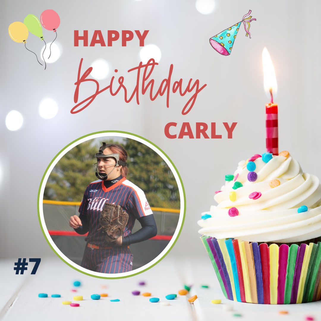 Happy Birthday, Carly. We hope you have a great day! 🍰 #softball #fastpitch #happybirthday #celebrate @EastCobbBullets @ECBullets18uVA @SBRRetweets @IHartFastpitch @FairmontStateSB