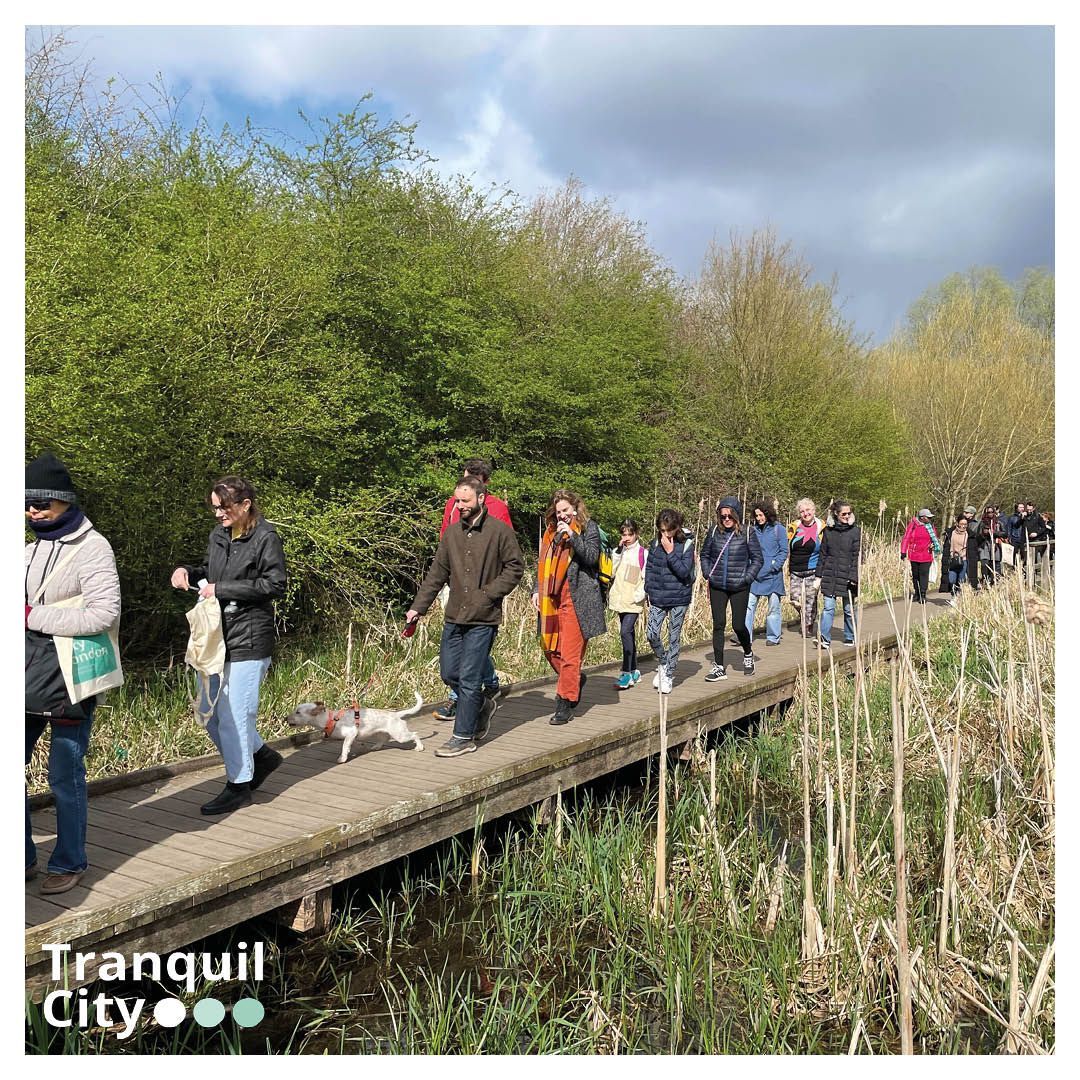 Still buzzing from our citizen science-themed Tranquil City Walk w/t @SustainableMert @Merton_Council exploring all things air quality, as part of the #HappierOutdoorsFestival! Check out our latest blog: buff.ly/4aSPVwR