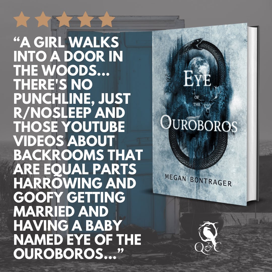 Readers are raving about Eye of the Ouroboros! Less than one week away before the thrilling cosmic horror debut is unleashed. Grab yours now from TheCrowShoppe.com 📚💀
