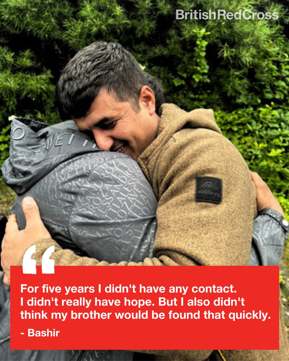 When brothers Atiqullah and Bashir were torn from each other after fleeing Afghanistan, they couldn’t rest until – after 5 agonising years – our family tracing service brought them back together again. Learn more about our family reunion work: bit.ly/FamilyTracingT… #SiblingsDay